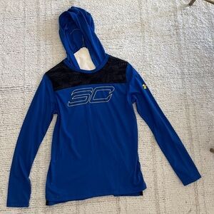 Under Armor Steph Curry long sleeve hooded tee